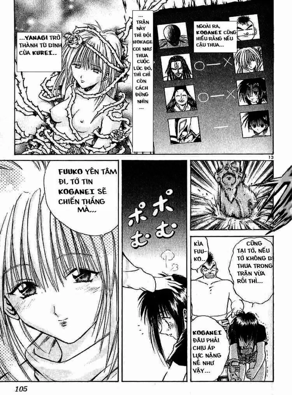 Truyện Tranh Ngọn Lửa Recca - Flame Of Recca trang 9