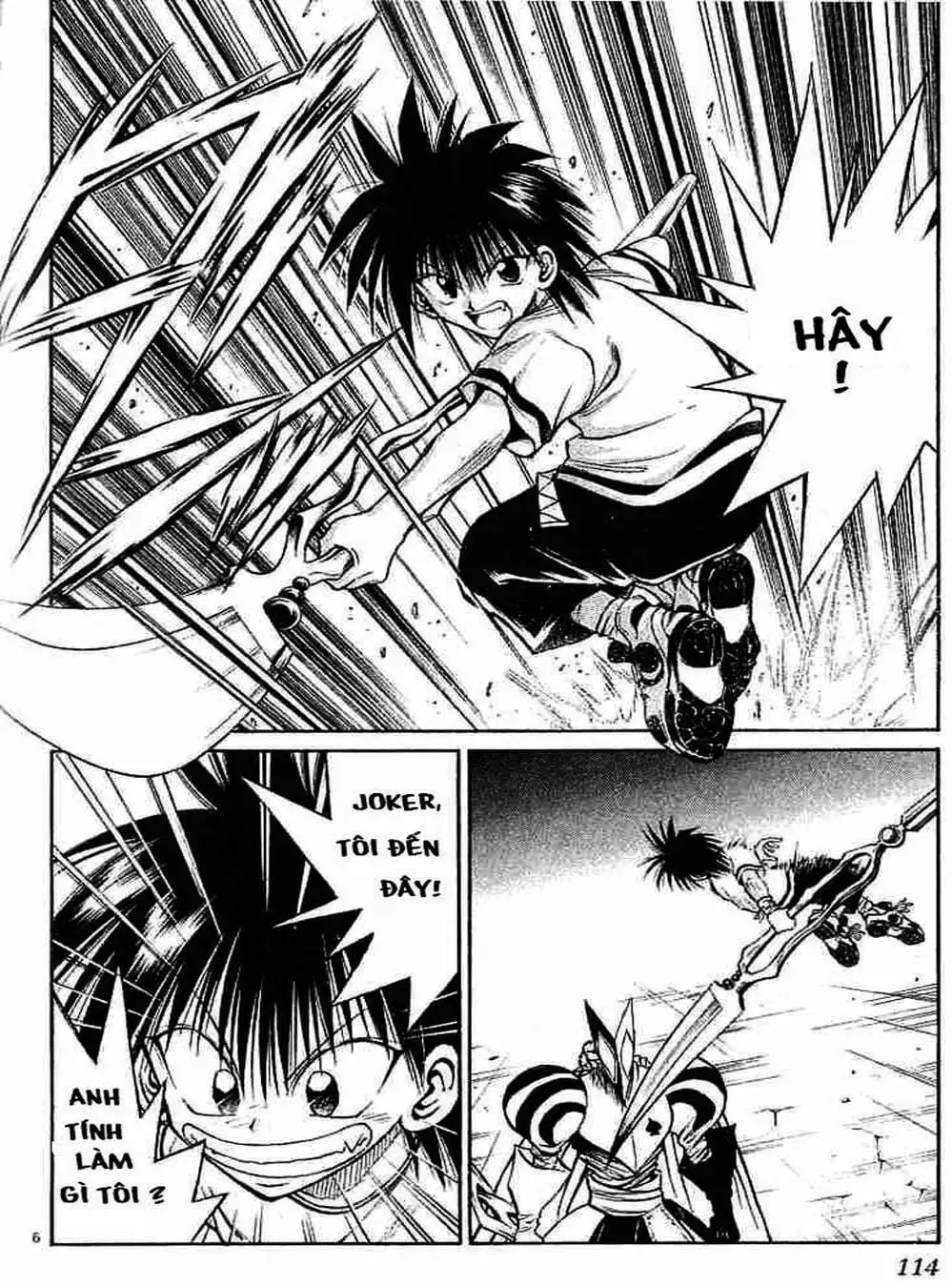 Truyện Tranh Ngọn Lửa Recca - Flame Of Recca trang 9