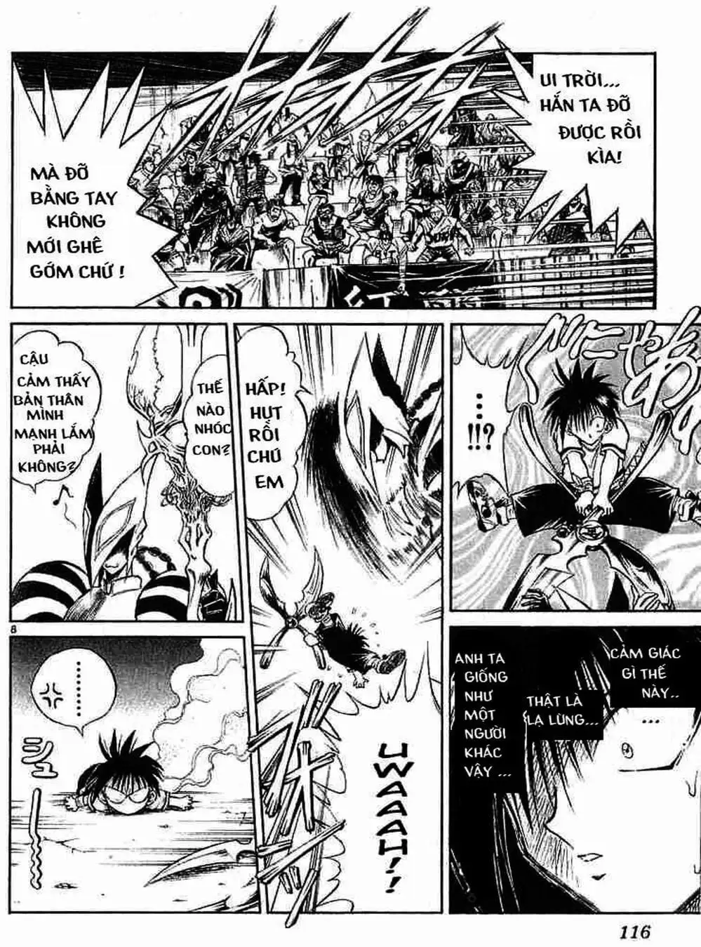 Truyện Tranh Ngọn Lửa Recca - Flame Of Recca trang 9