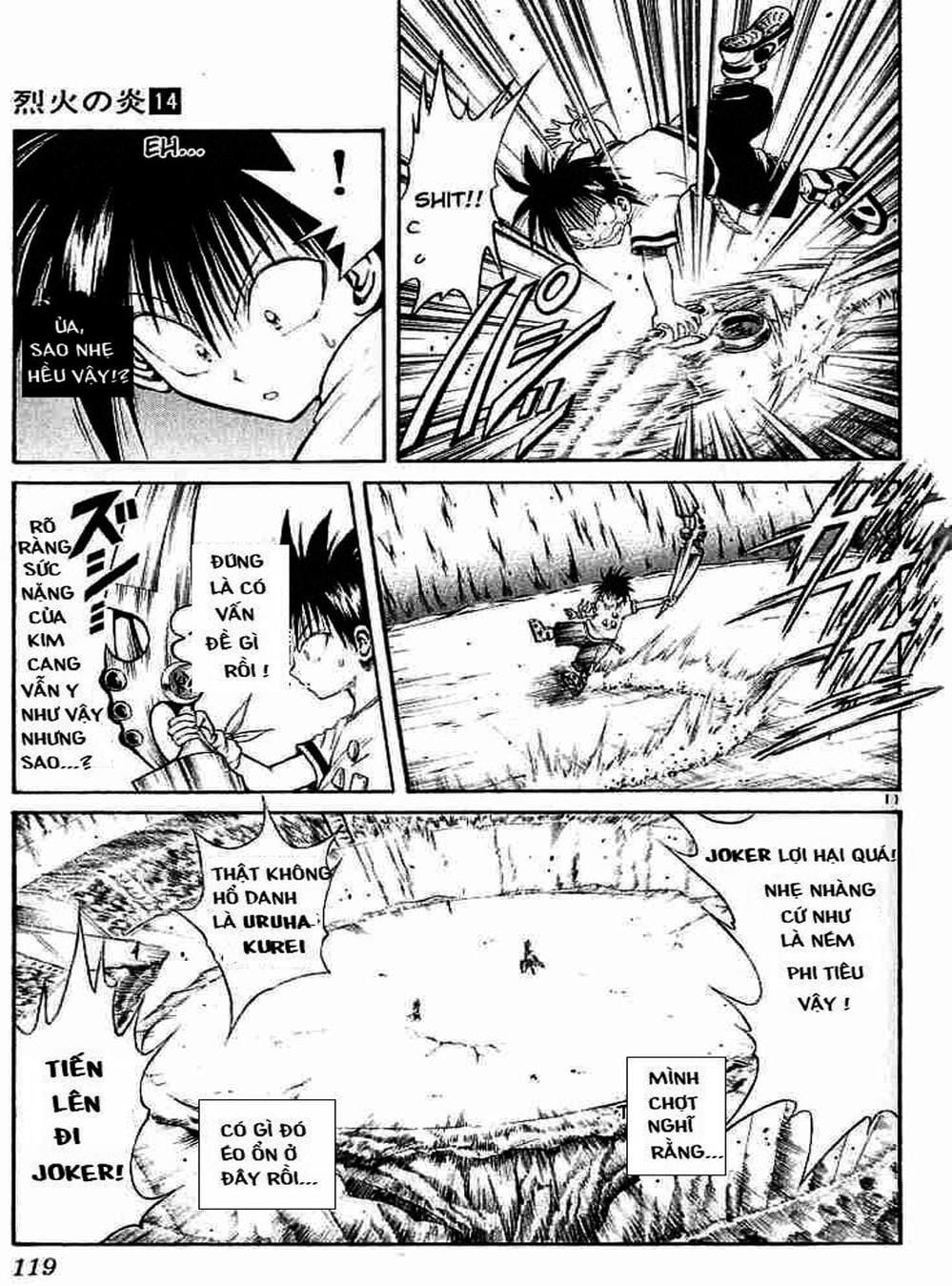 Truyện Tranh Ngọn Lửa Recca - Flame Of Recca trang 9