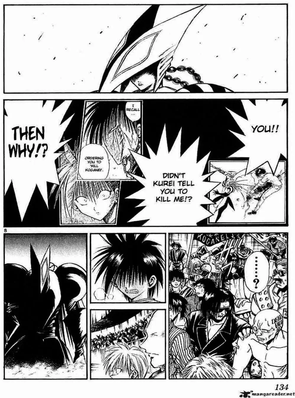 Truyện Tranh Ngọn Lửa Recca - Flame Of Recca trang 9