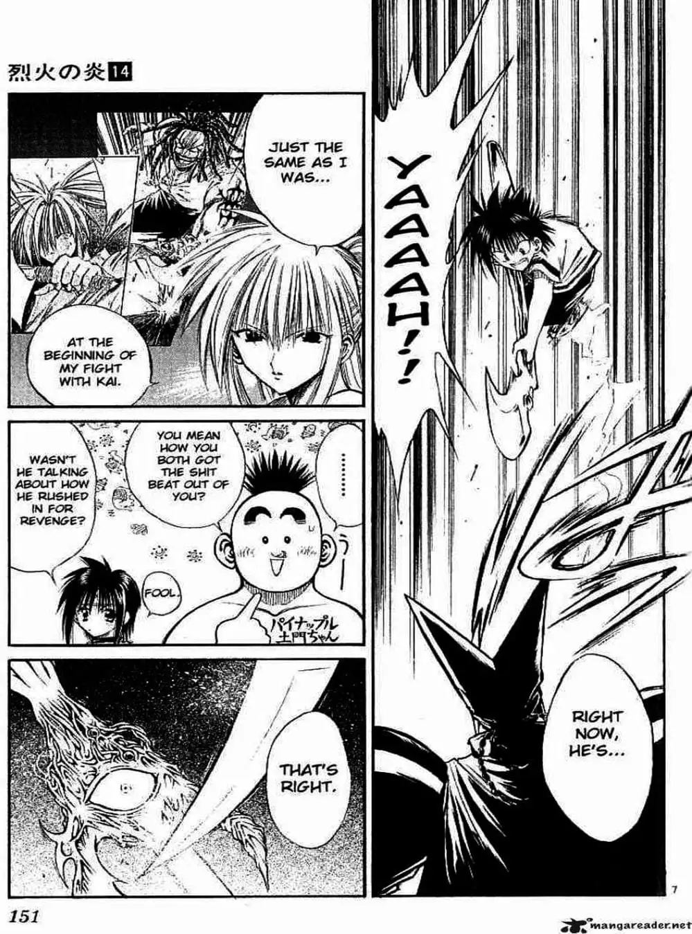 Truyện Tranh Ngọn Lửa Recca - Flame Of Recca trang 9