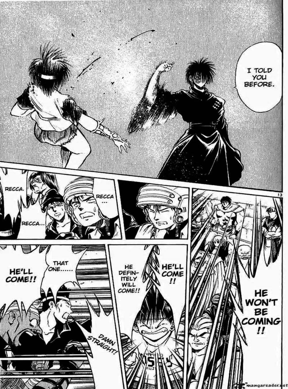 Truyện Tranh Ngọn Lửa Recca - Flame Of Recca trang 9