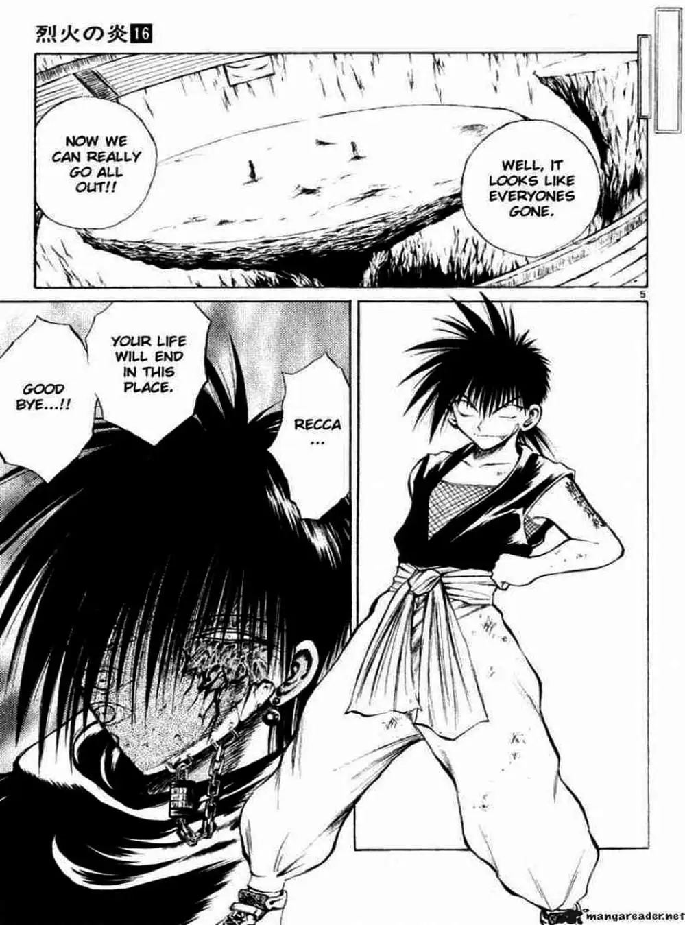 Truyện Tranh Ngọn Lửa Recca - Flame Of Recca trang 9
