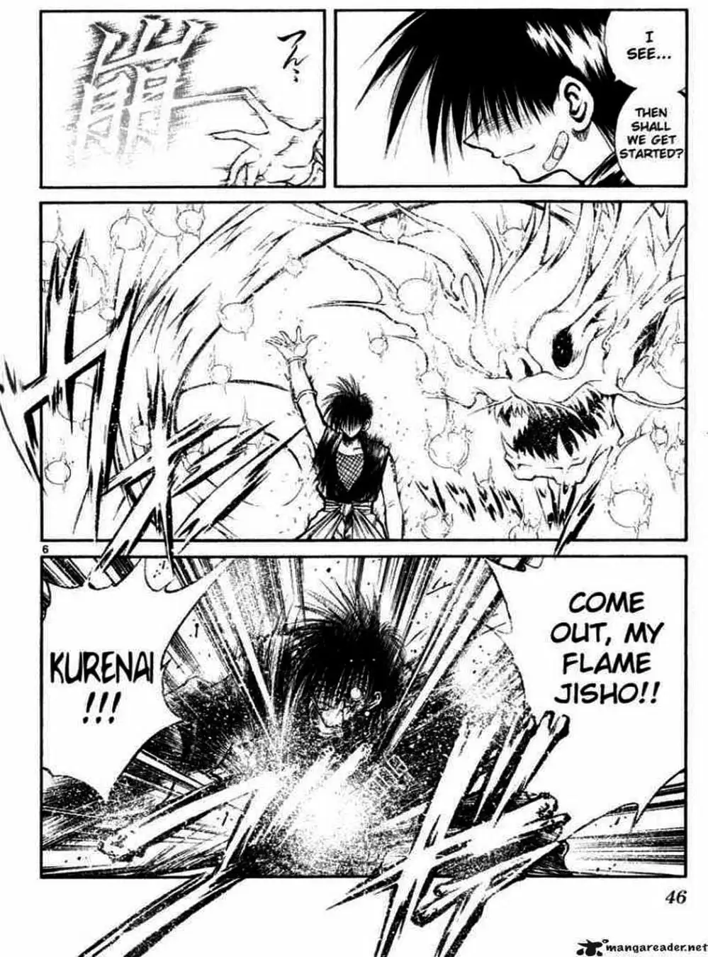 Truyện Tranh Ngọn Lửa Recca - Flame Of Recca trang 9