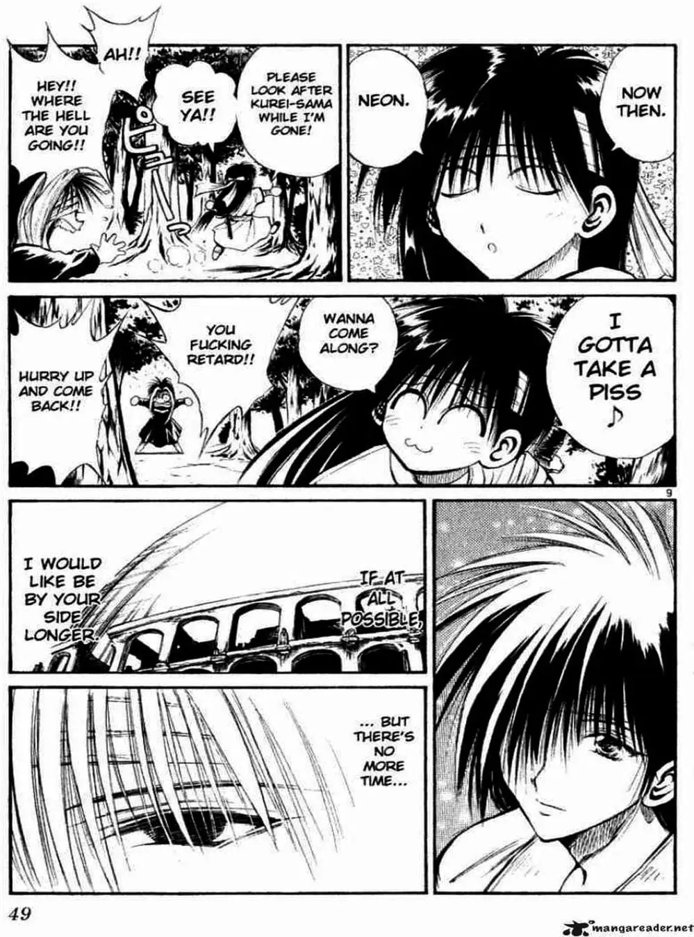 Truyện Tranh Ngọn Lửa Recca - Flame Of Recca trang 9