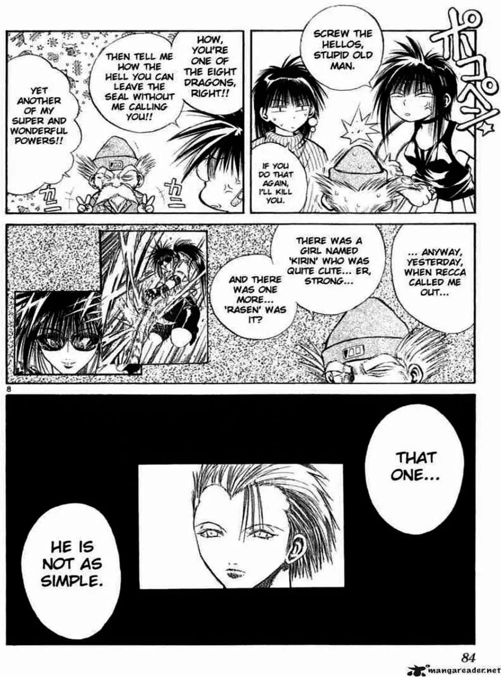Truyện Tranh Ngọn Lửa Recca - Flame Of Recca trang 9