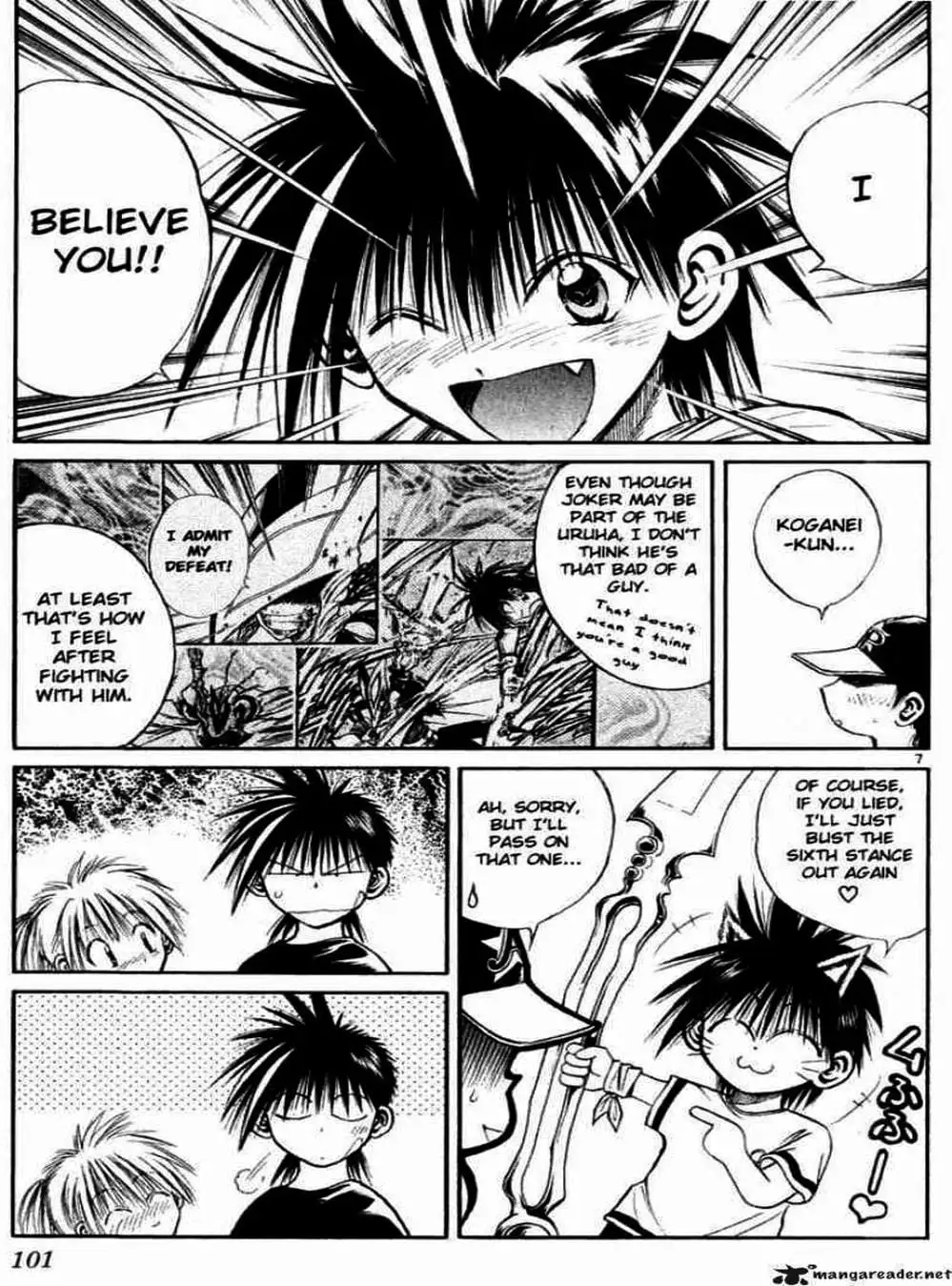 Truyện Tranh Ngọn Lửa Recca - Flame Of Recca trang 9