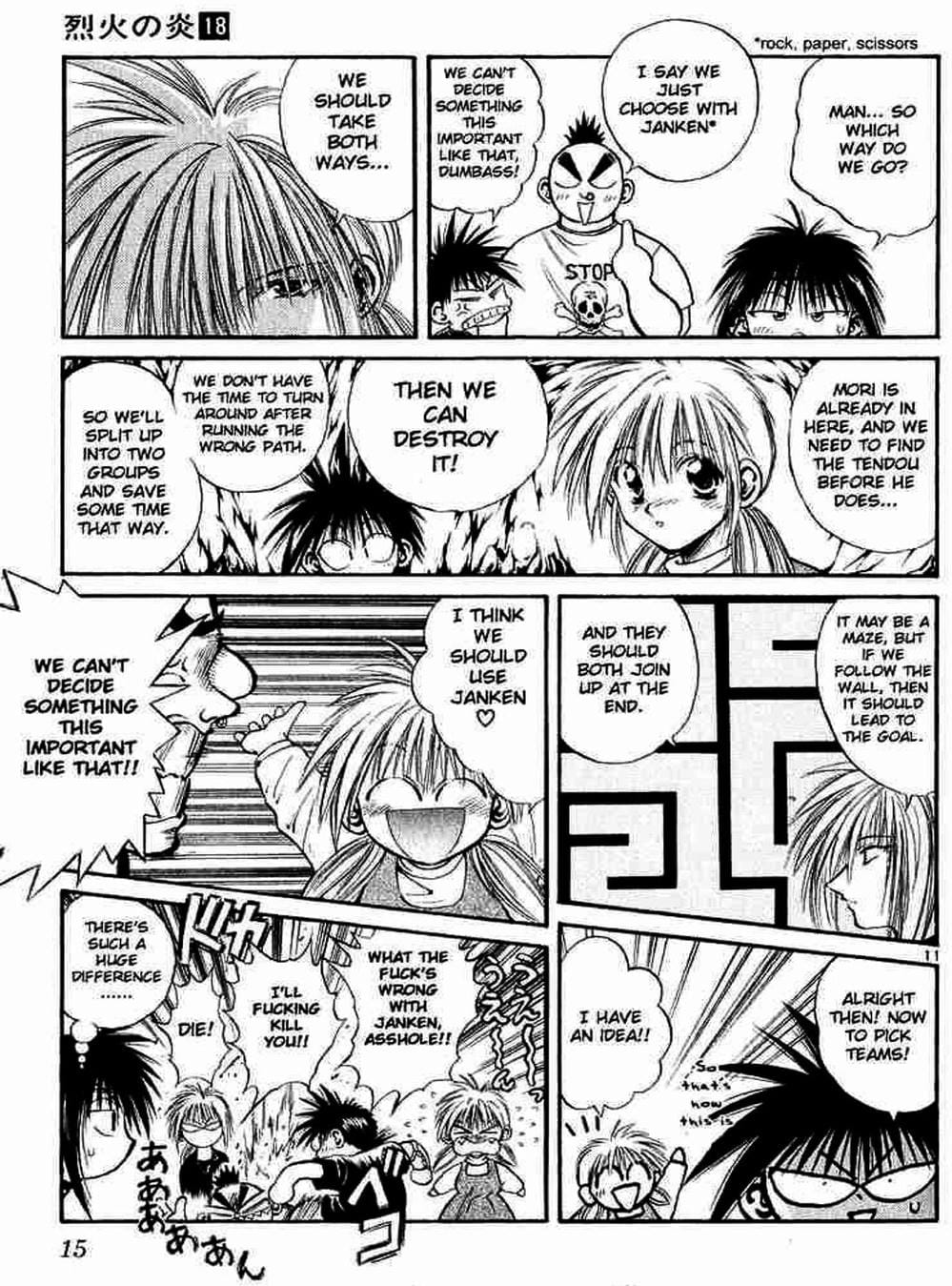 Truyện Tranh Ngọn Lửa Recca - Flame Of Recca trang 9