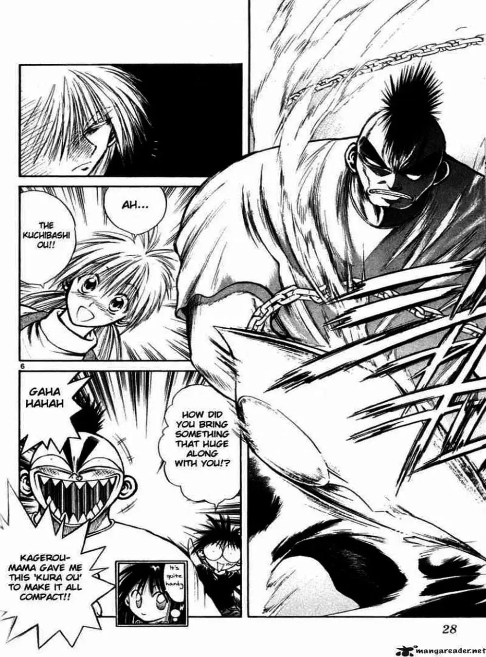 Truyện Tranh Ngọn Lửa Recca - Flame Of Recca trang 9