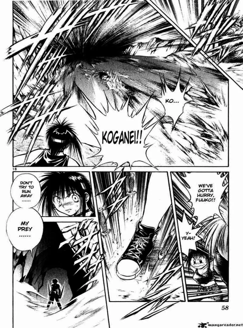 Truyện Tranh Ngọn Lửa Recca - Flame Of Recca trang 9