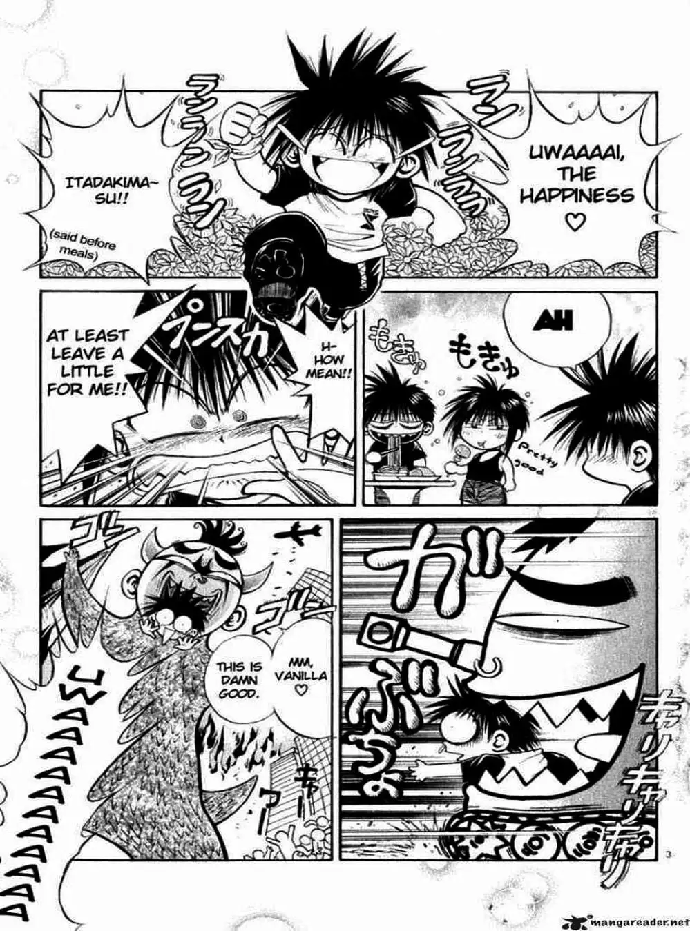 Truyện Tranh Ngọn Lửa Recca - Flame Of Recca trang 9