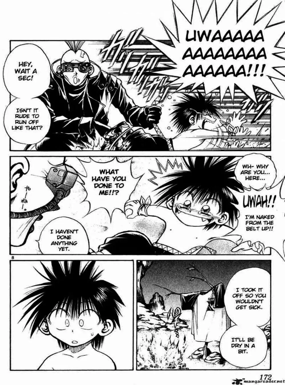 Truyện Tranh Ngọn Lửa Recca - Flame Of Recca trang 9