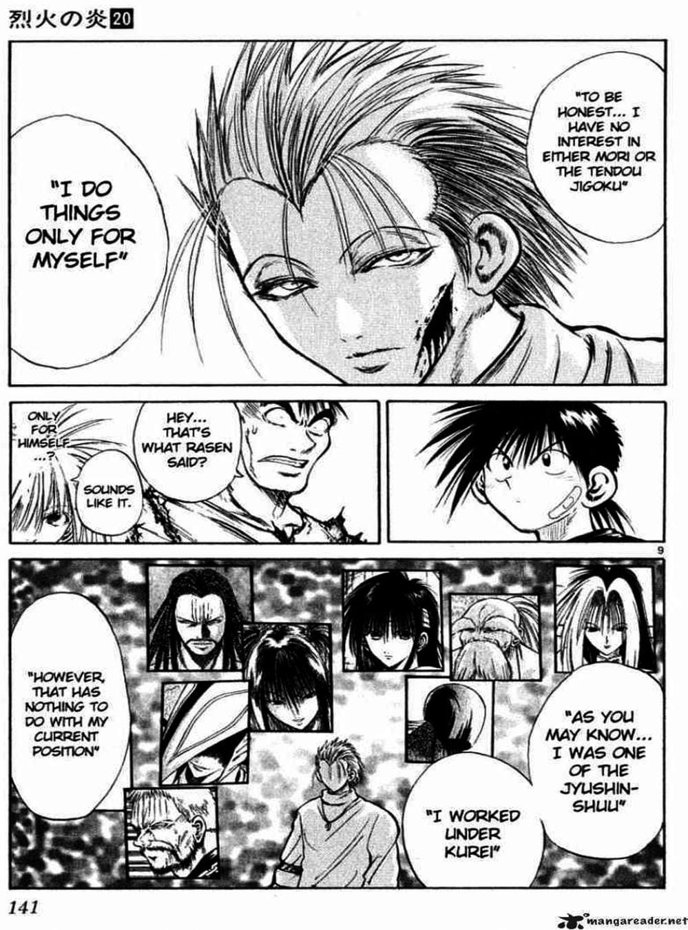 Truyện Tranh Ngọn Lửa Recca - Flame Of Recca trang 9