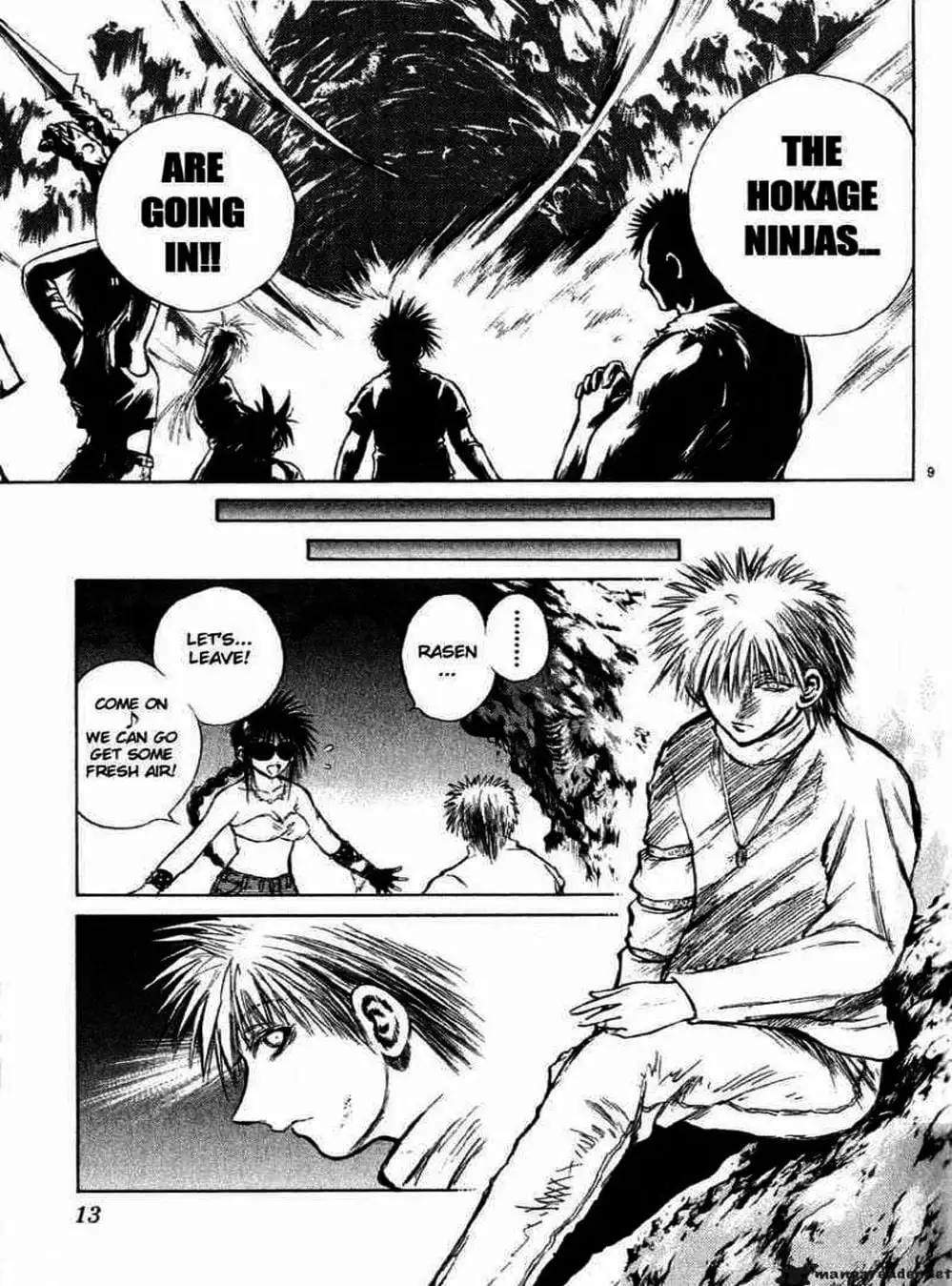 Truyện Tranh Ngọn Lửa Recca - Flame Of Recca trang 9