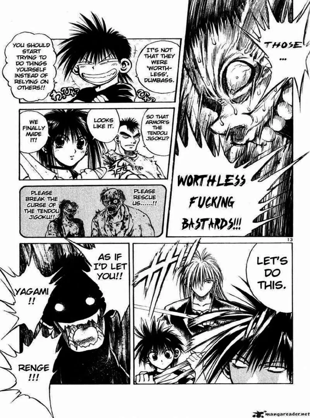 Truyện Tranh Ngọn Lửa Recca - Flame Of Recca trang 9