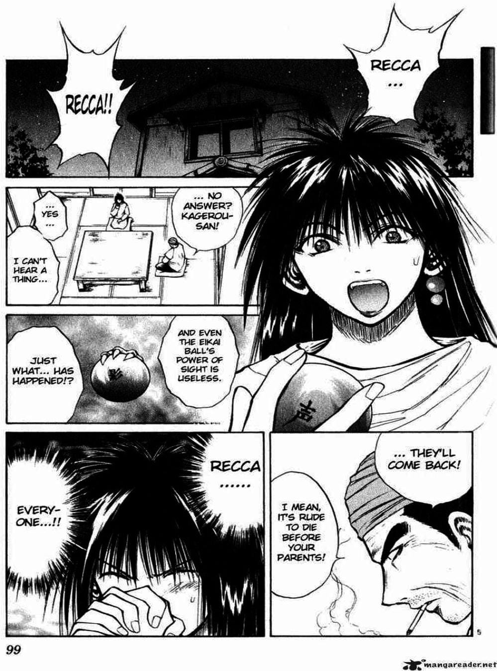 Truyện Tranh Ngọn Lửa Recca - Flame Of Recca trang 9