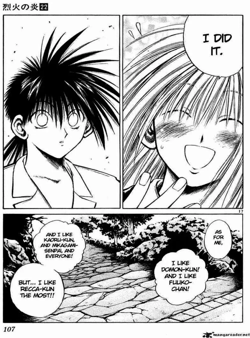 Truyện Tranh Ngọn Lửa Recca - Flame Of Recca trang 9