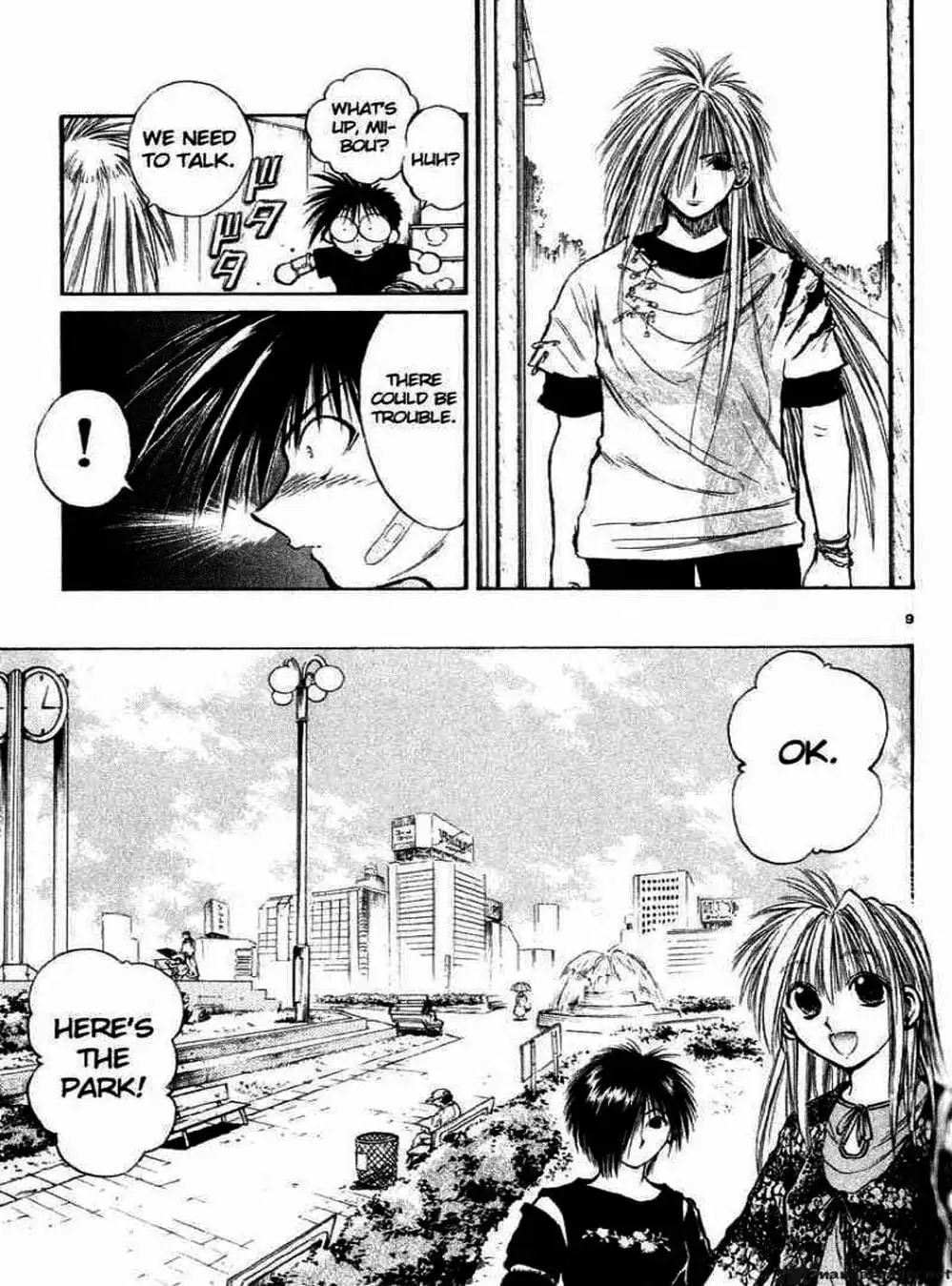 Truyện Tranh Ngọn Lửa Recca - Flame Of Recca trang 9