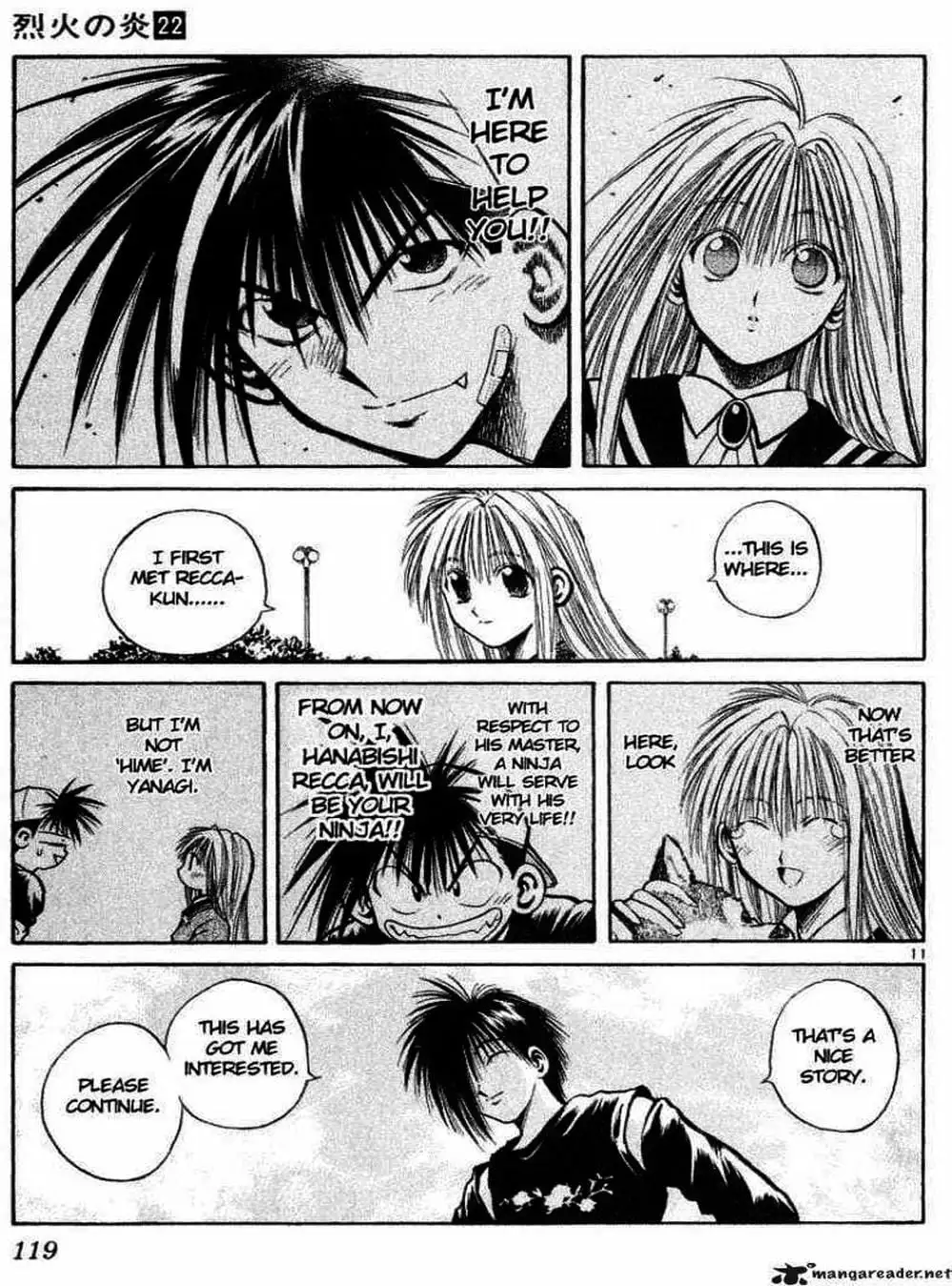 Truyện Tranh Ngọn Lửa Recca - Flame Of Recca trang 9