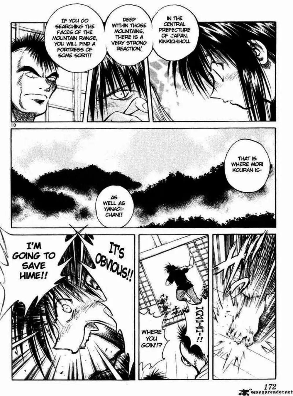 Truyện Tranh Ngọn Lửa Recca - Flame Of Recca trang 9