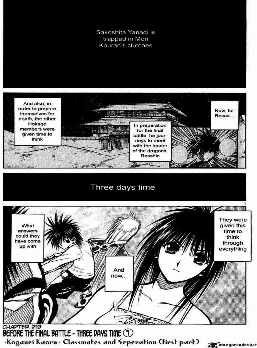 Truyện Tranh Ngọn Lửa Recca - Flame Of Recca trang 9