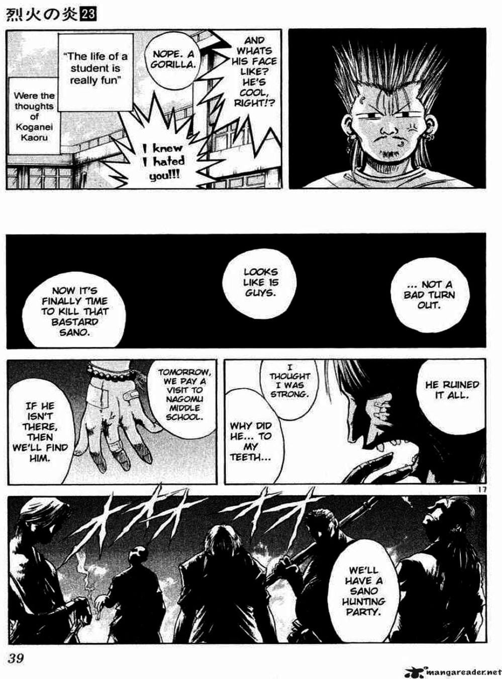 Truyện Tranh Ngọn Lửa Recca - Flame Of Recca trang 9