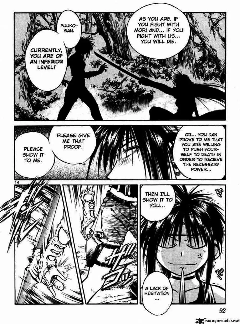 Truyện Tranh Ngọn Lửa Recca - Flame Of Recca trang 9