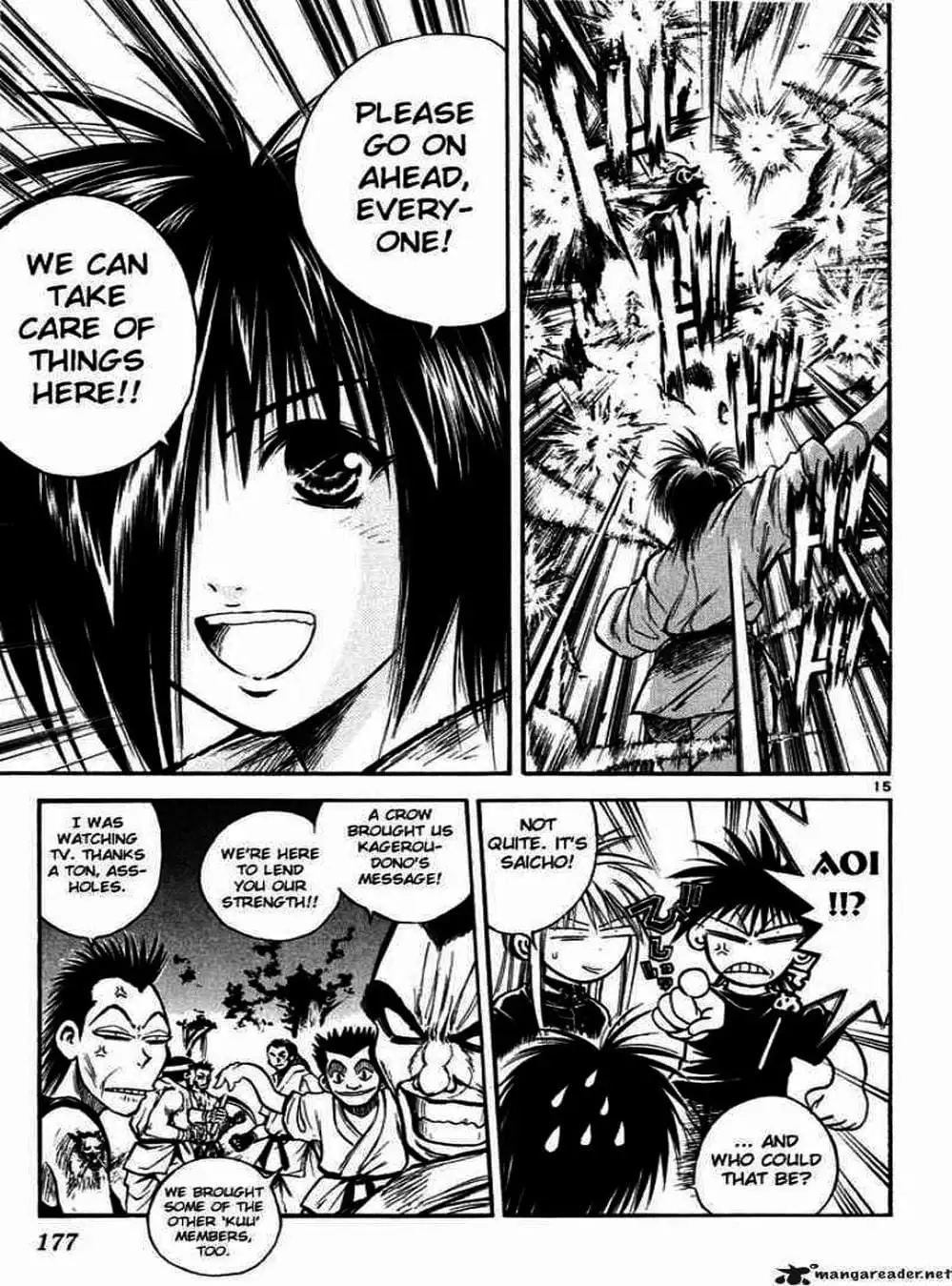 Truyện Tranh Ngọn Lửa Recca - Flame Of Recca trang 9