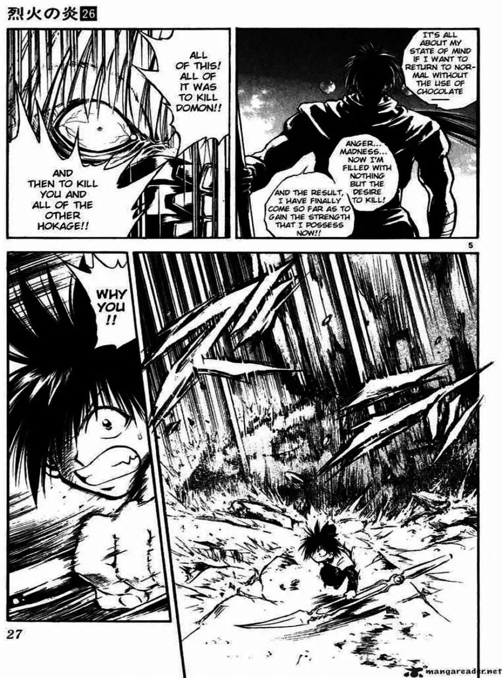 Truyện Tranh Ngọn Lửa Recca - Flame Of Recca trang 9