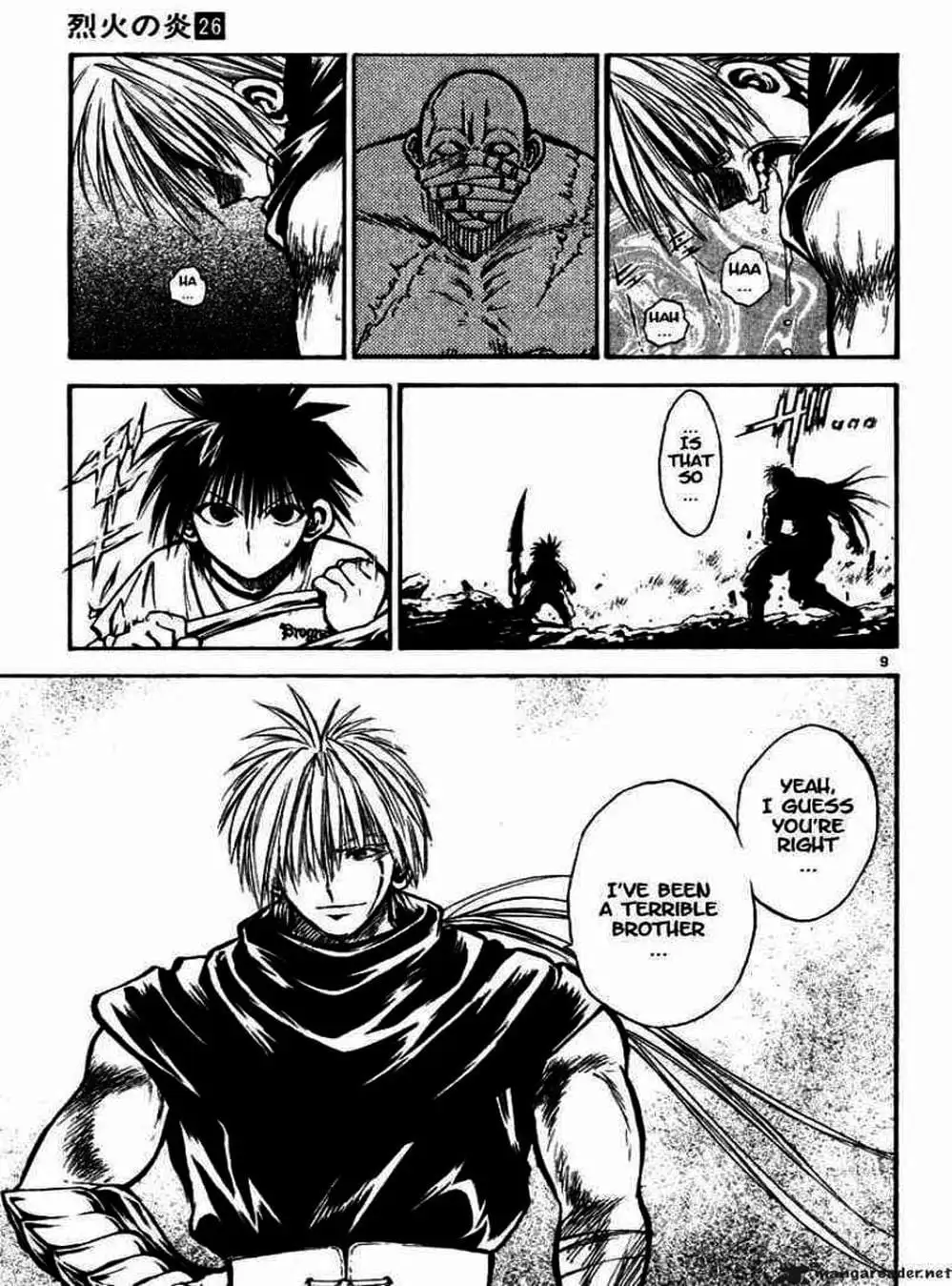 Truyện Tranh Ngọn Lửa Recca - Flame Of Recca trang 9