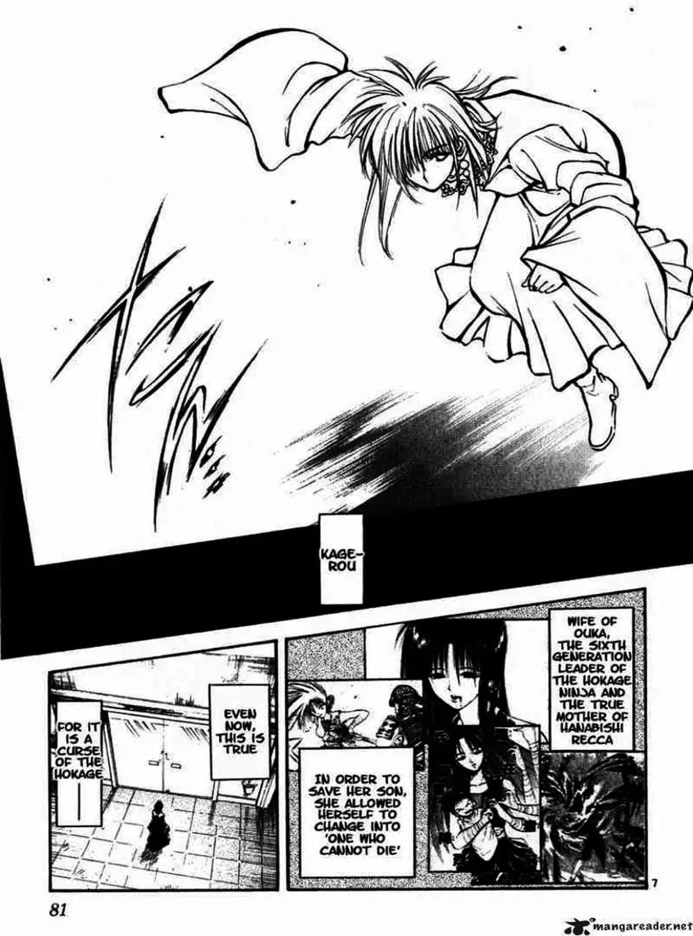 Truyện Tranh Ngọn Lửa Recca - Flame Of Recca trang 9