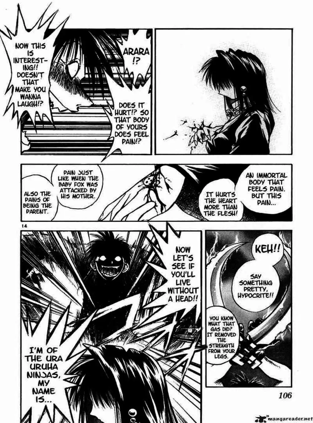 Truyện Tranh Ngọn Lửa Recca - Flame Of Recca trang 9