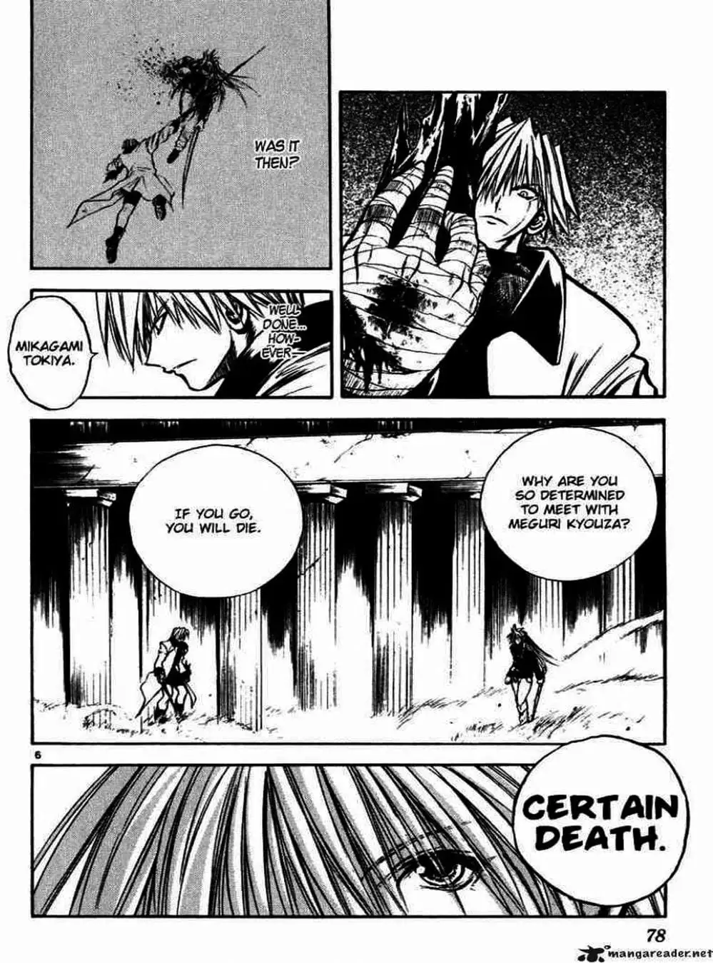 Truyện Tranh Ngọn Lửa Recca - Flame Of Recca trang 9