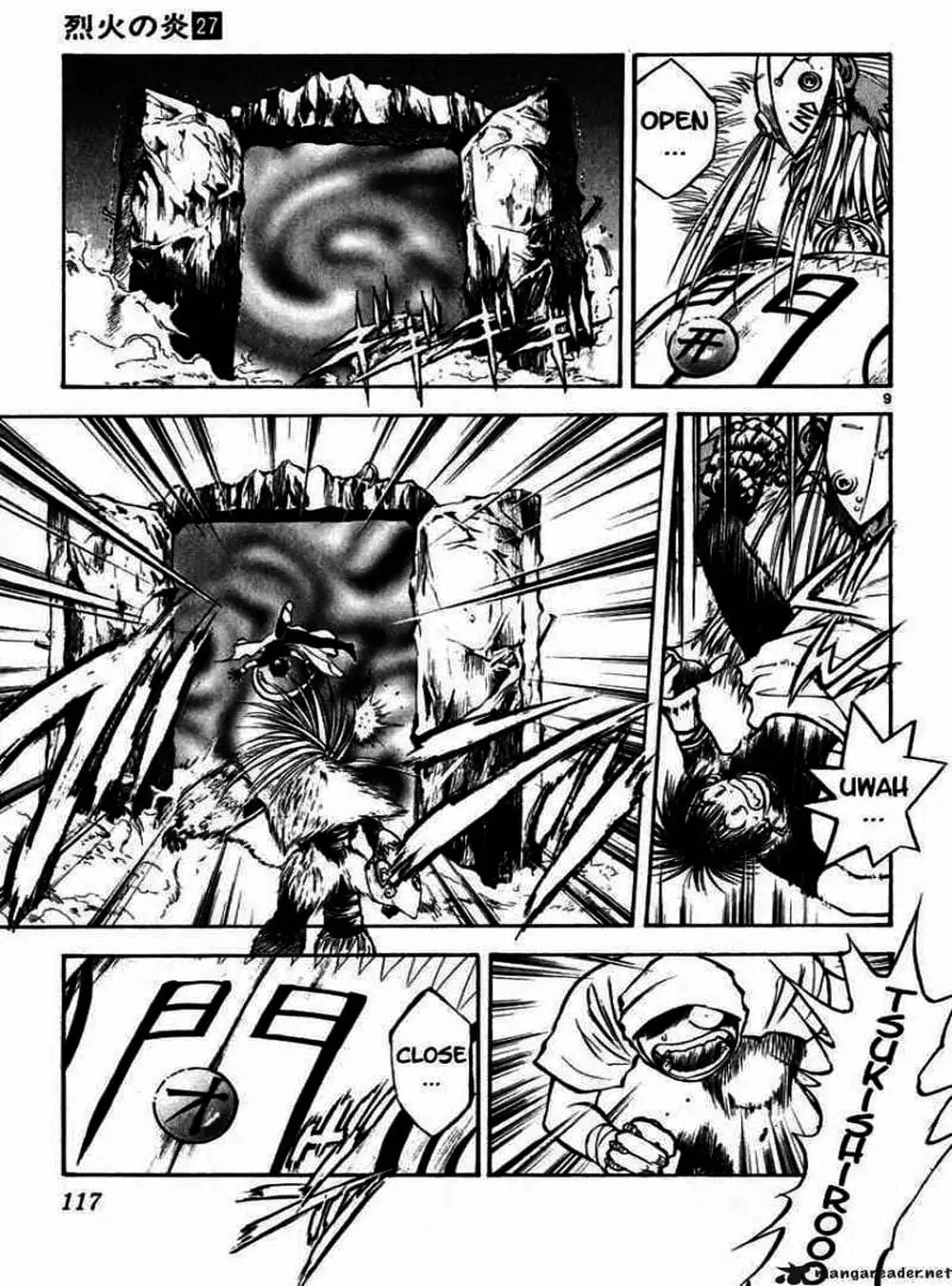 Truyện Tranh Ngọn Lửa Recca - Flame Of Recca trang 9