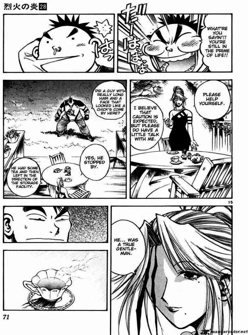 Truyện Tranh Ngọn Lửa Recca - Flame Of Recca trang 9