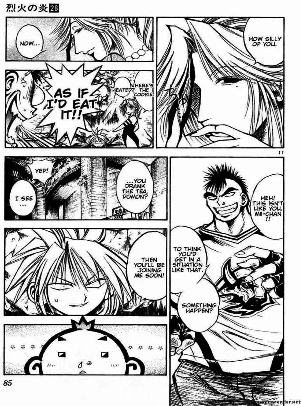 Truyện Tranh Ngọn Lửa Recca - Flame Of Recca trang 9