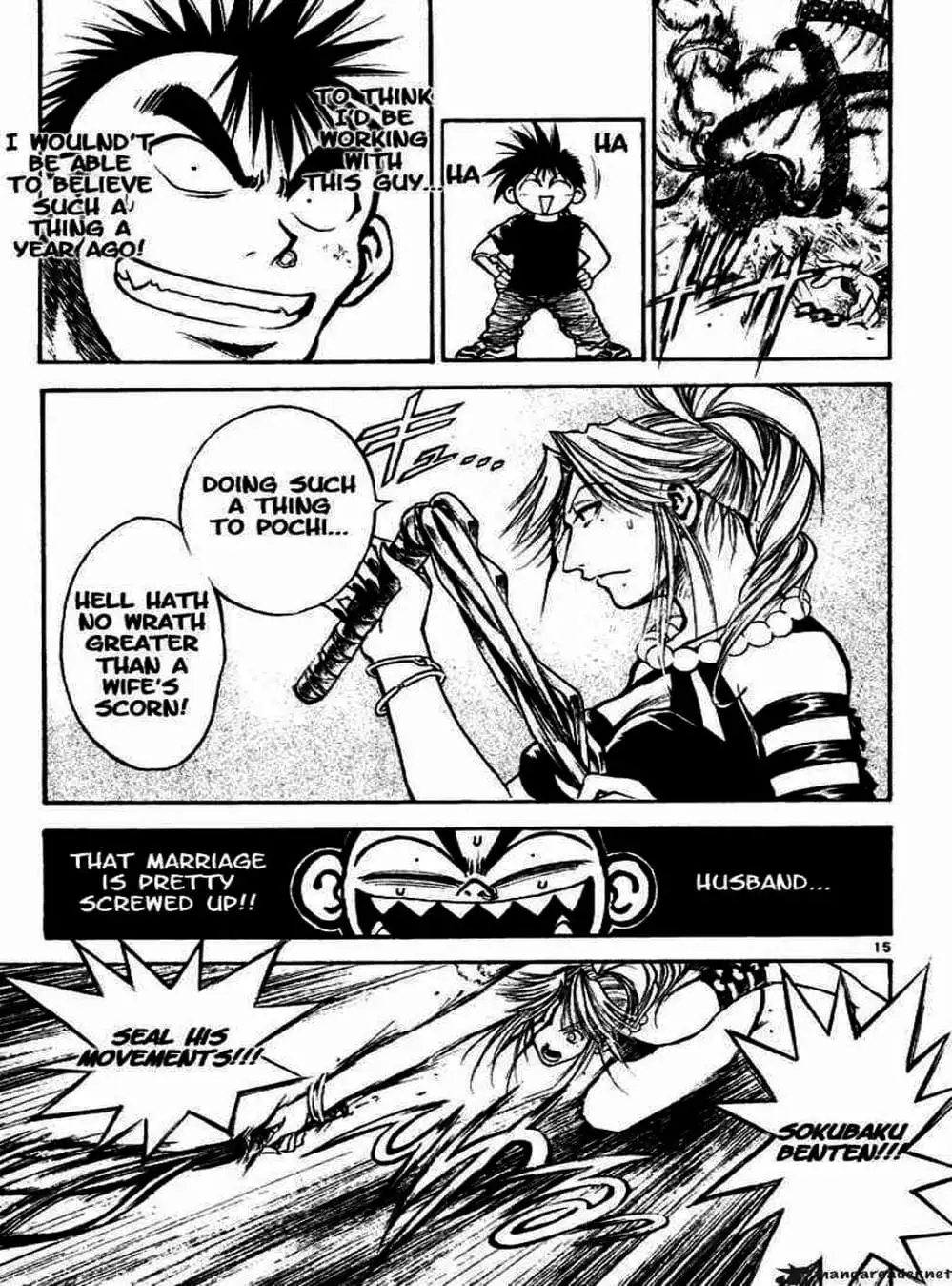 Truyện Tranh Ngọn Lửa Recca - Flame Of Recca trang 9