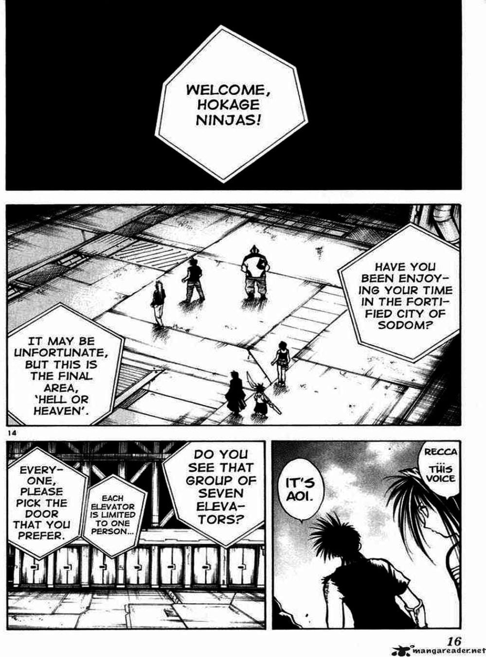 Truyện Tranh Ngọn Lửa Recca - Flame Of Recca trang 9