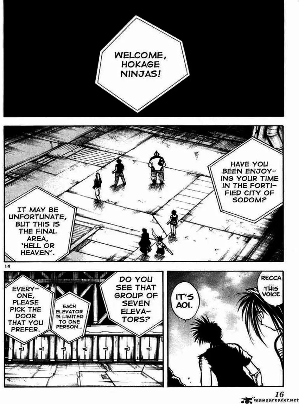 Truyện Tranh Ngọn Lửa Recca - Flame Of Recca trang 9