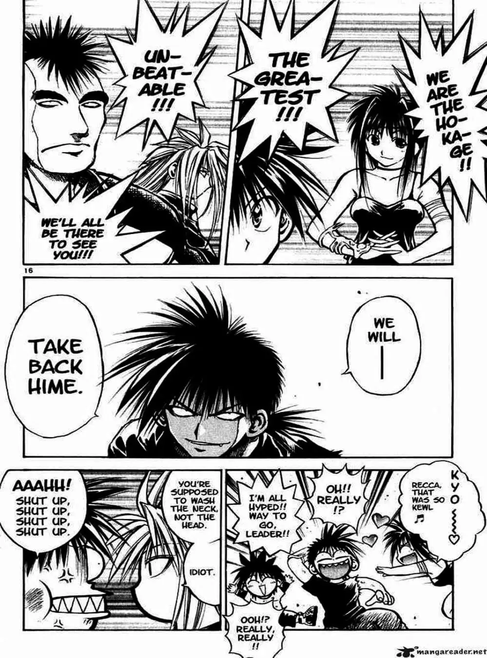 Truyện Tranh Ngọn Lửa Recca - Flame Of Recca trang 9