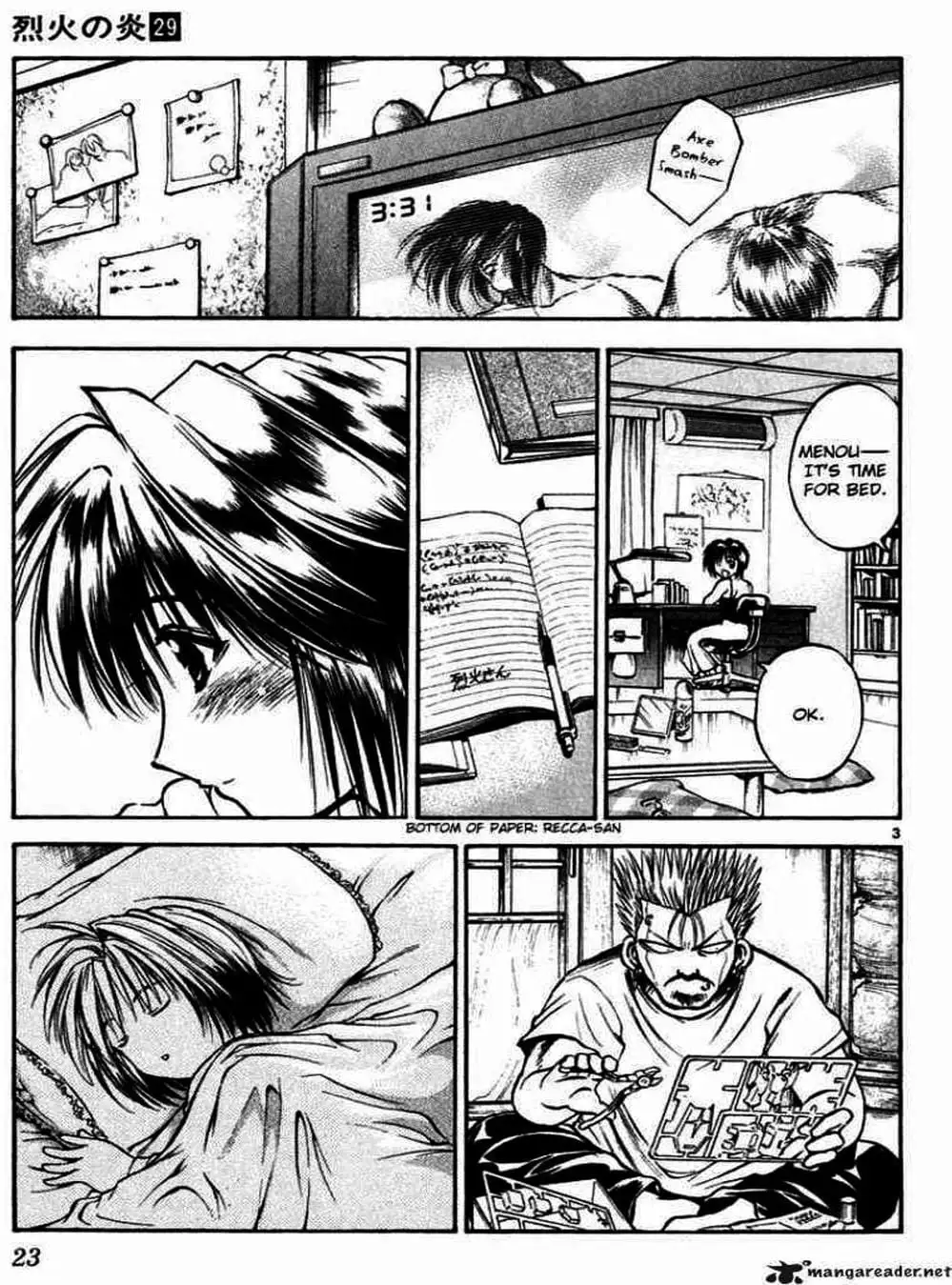 Truyện Tranh Ngọn Lửa Recca - Flame Of Recca trang 9