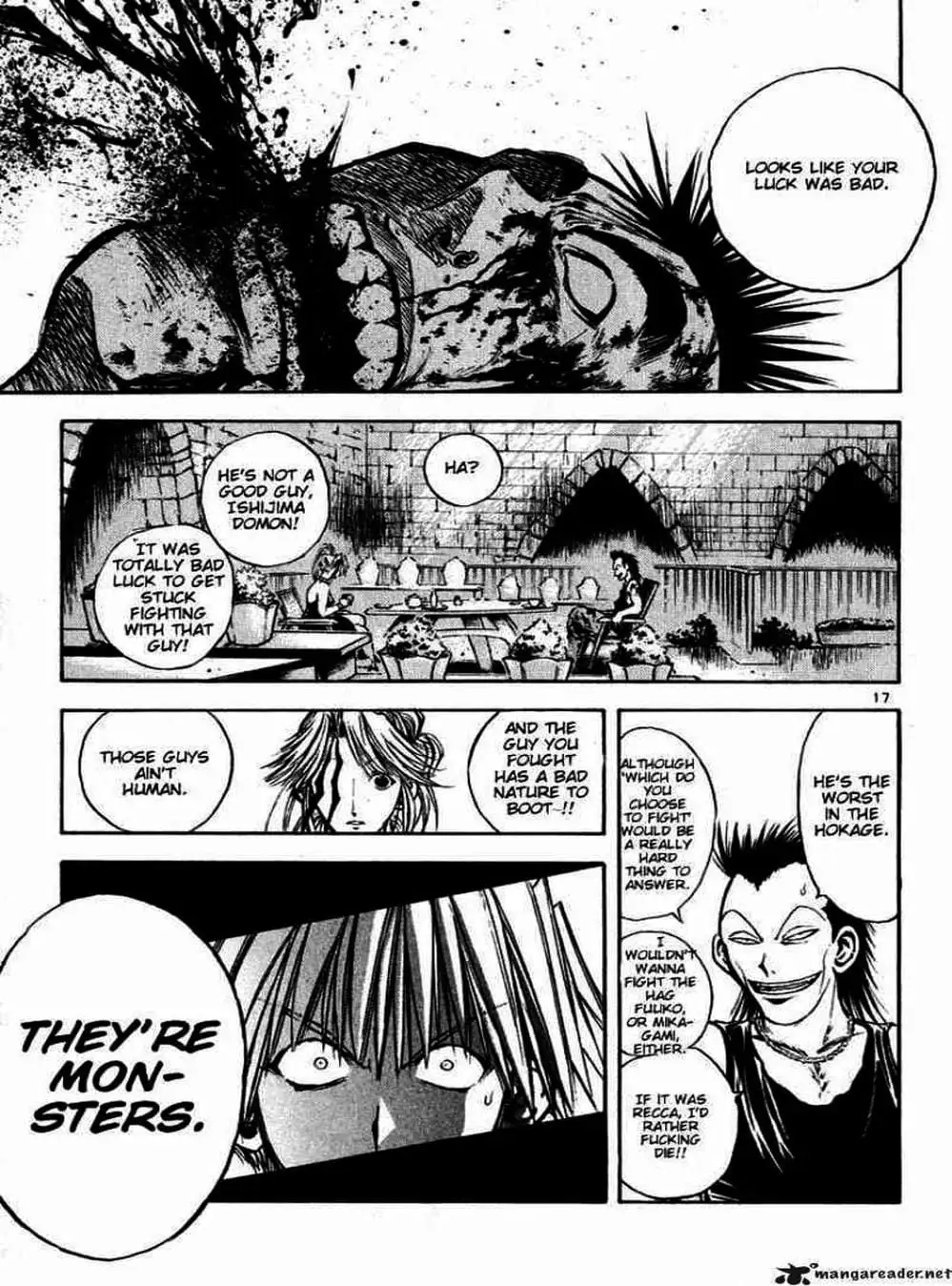 Truyện Tranh Ngọn Lửa Recca - Flame Of Recca trang 9