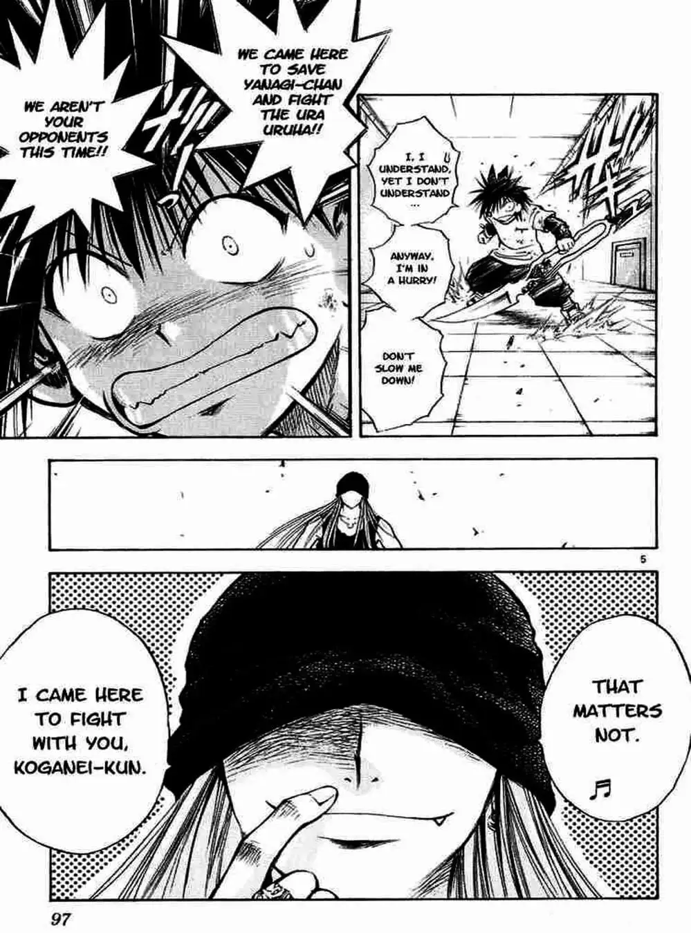 Truyện Tranh Ngọn Lửa Recca - Flame Of Recca trang 9