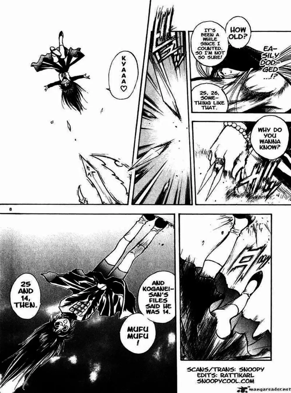 Truyện Tranh Ngọn Lửa Recca - Flame Of Recca trang 9