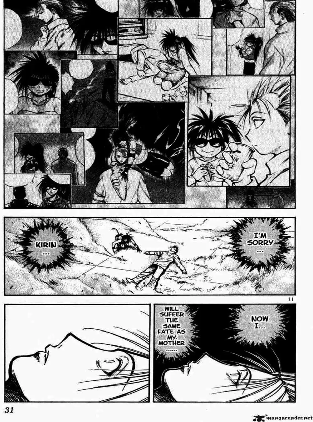 Truyện Tranh Ngọn Lửa Recca - Flame Of Recca trang 9