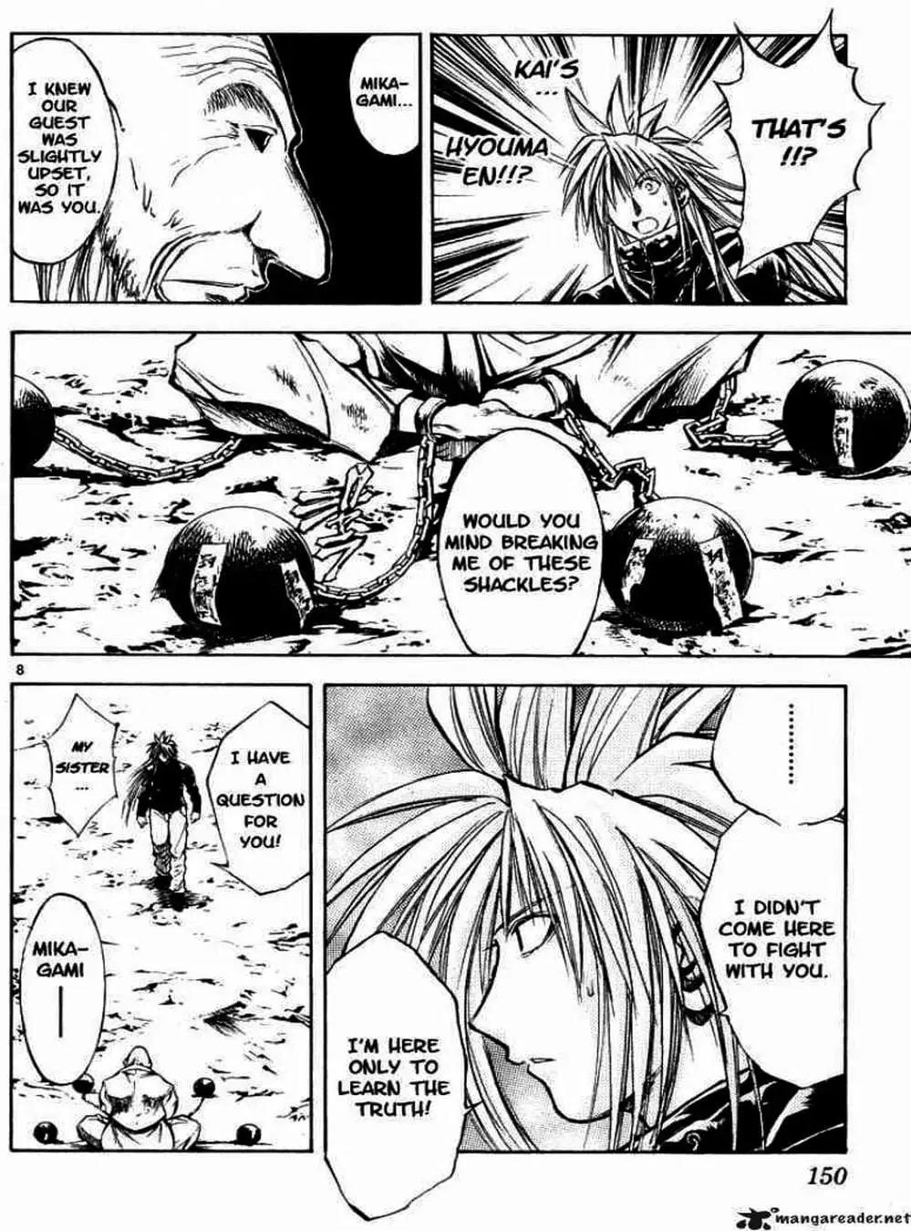 Truyện Tranh Ngọn Lửa Recca - Flame Of Recca trang 9