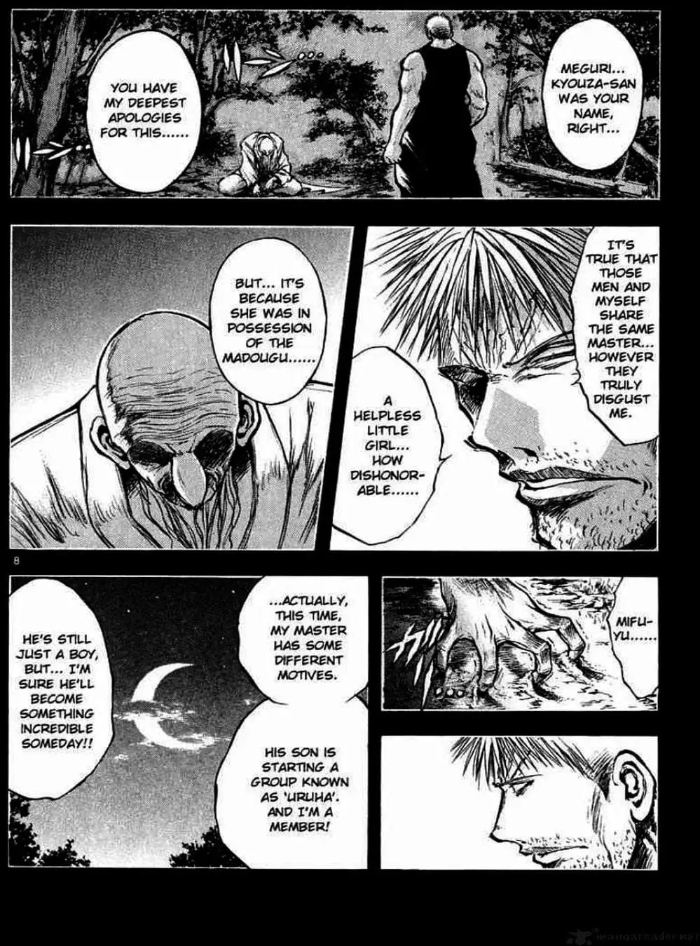 Truyện Tranh Ngọn Lửa Recca - Flame Of Recca trang 9