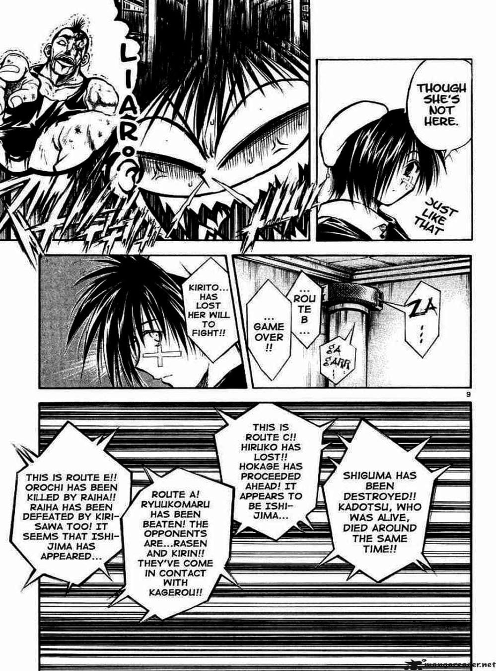 Truyện Tranh Ngọn Lửa Recca - Flame Of Recca trang 9