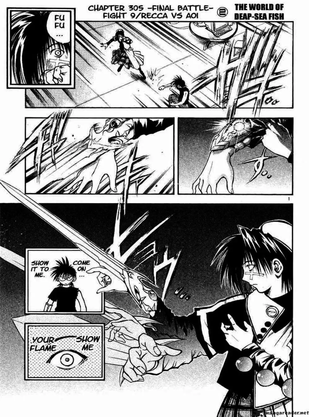 Truyện Tranh Ngọn Lửa Recca - Flame Of Recca trang 9